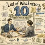 List of Weaknesses 10 Things To Say in an Interview