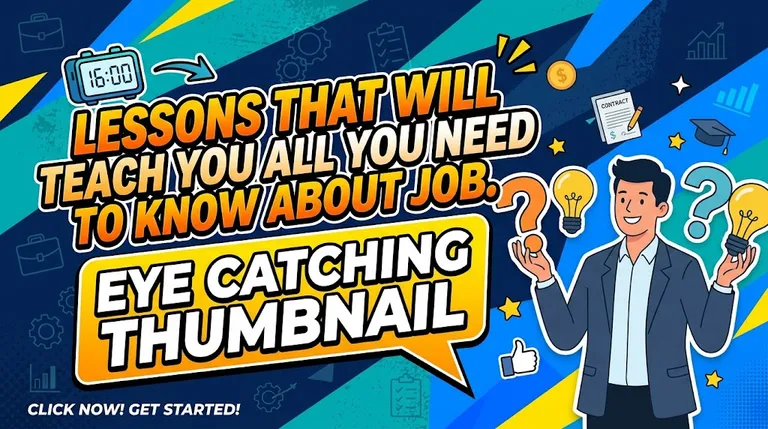 Lessons That Will Teach You All You Need To Know About Job