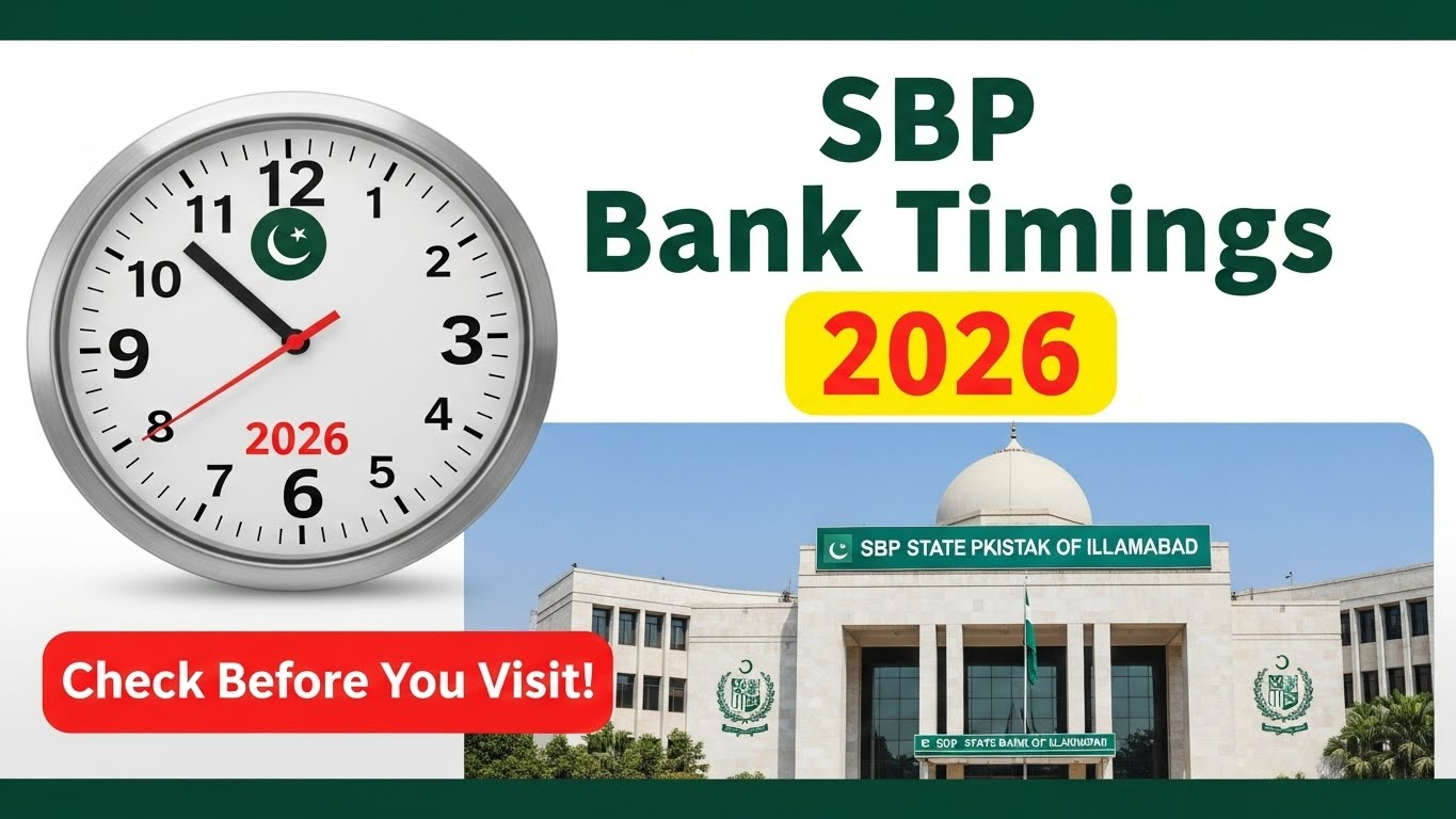 Bank Timings in Pakistan